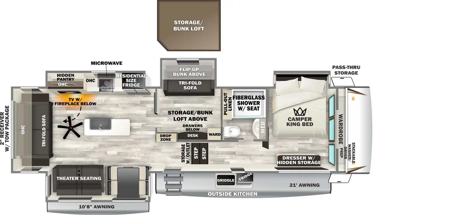 36FLX Floorplan Image